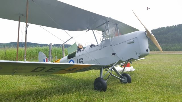 Gerhard Reinsch kom med to flotte modeller som ble flydd på høyst imponerende måte